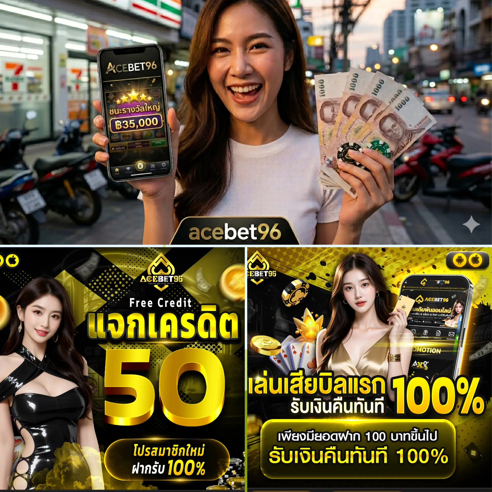รีวิวลูกค้า ACEBET96